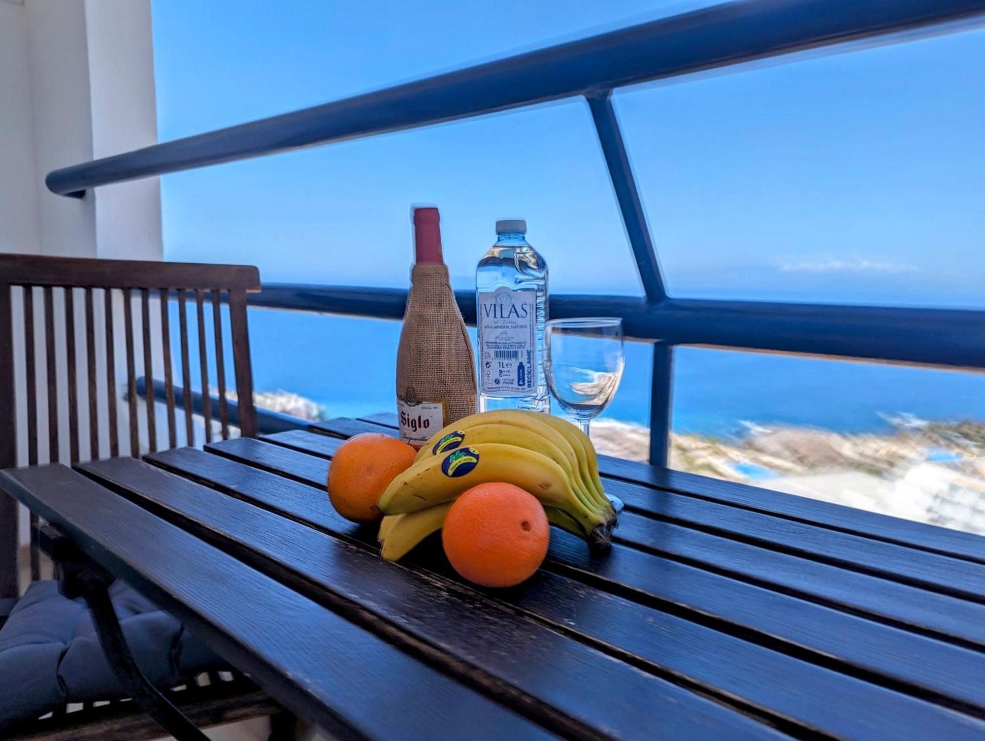 Studio Playa Paraiso Tenerife - Ocean View And Internet Wifi Optical Fiber - For Rent Lejlighed Eksteriør billede